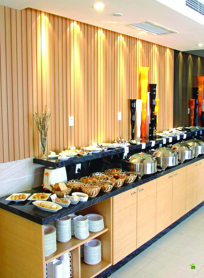 PVC zintegrowany panel ścienny Ściana tła w pomieszczeniach środowiskowych 2