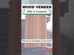 Solidna dekoracja wnętrz Panel ścienny PCV o szerokości 1,22 m z drewna słojowanego