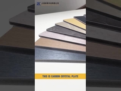 Karbonowa płytka kryształowa z drukowanym w 3D wzorem ściany tła