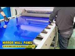 lustrzany panel ścienny