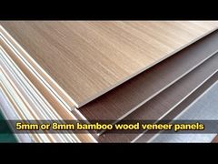 Bamboo Charcoal Wood Veneer 5 mm/8 mm