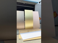 metalowy panel ścienny