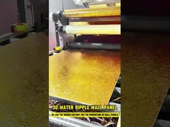 3D panel ścienny fal wodnych