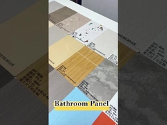 Wodoodporne panele ścienne SPC z kamienia i tworzywa sztucznego, ekologiczne