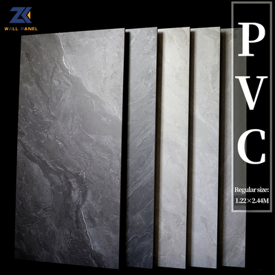 Bamboo Charcoal Wood Veneer Waterproof Fireproof Wall Panel 1220x2440mm