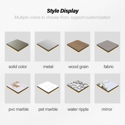 New Innovation Bamboo Charcoal Wood Veneer Fireproof And Flame Retardant Board Interior Decoration Board For Corridor Ceilings