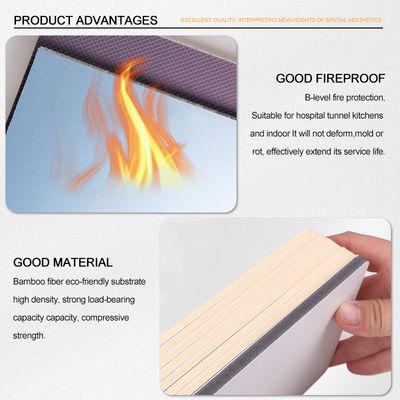 Popular Design PVC Wood Grain Wall Panel Wear-resistant And Easy To Clean Wall Panel For Corridor Ceiling