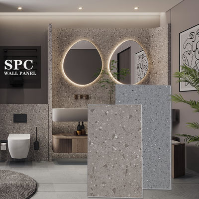 Factory Wholesale SPC Wall Panel Waterproof Moisture Resistant Bathroom Wall Panel For Hotel