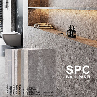 Factory Wholesale SPC Wall Panel Waterproof Moisture Resistant Bathroom Wall Panel For Hotel