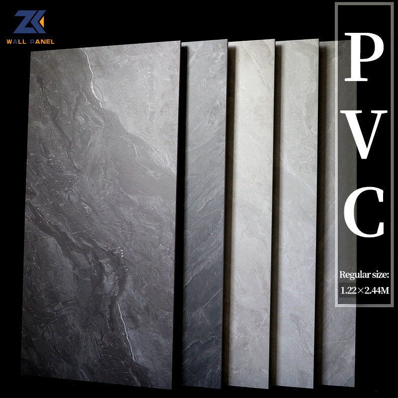 Bamboo Charcoal Wood Veneer Waterproof Fireproof Wall Panel 1220x2440mm