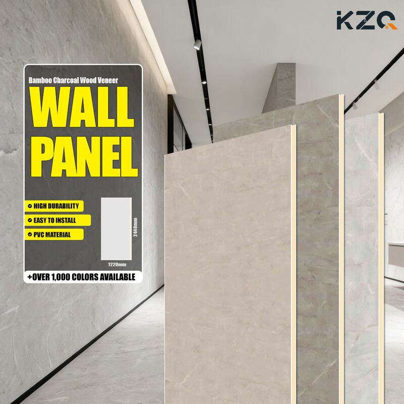 Easy Install PVC Marble Wall Board Panel Luxury Wall Panels Marble Sheet For Indoor Decoration