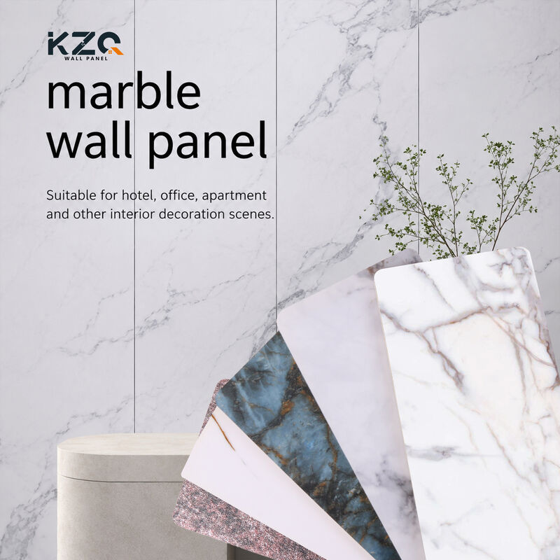 Factory Wholesale marble texture wall panel for Office Building Interior