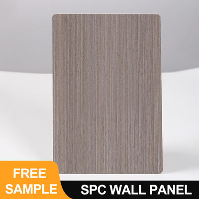 Panel ścienny SPC 600*2440*4mm wodoodporny Kamień Plastic Eco-Friendly Drewno Ziarno Bezszwowe Zamknięcie Płyty Dekoracji Wnętrz