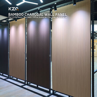 luksusowy panel ścienny z bambusa i węgla drzewnego for Hotel Corridor Interior Projects