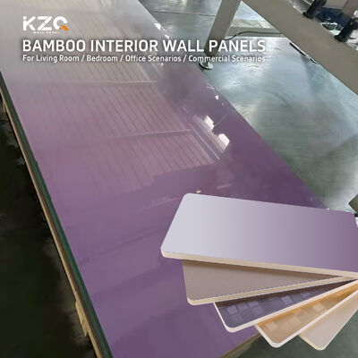 Nowy Design Panel Ścienny Bambus Węgiel Drewno Fornir Panel Ścienny 3D Panel Ścienny PVC do Środowisk Komercyjnych