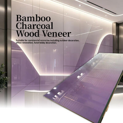 PET Bamboo Wooden Veneer Factory Wholesale 1220*2440*5/8mm Do dekoracji wnętrz restauracji